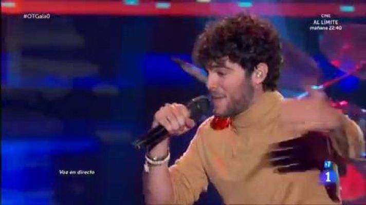 OT 2020 - Rafa canta "Mi primer día" en la Gala 0 de OT