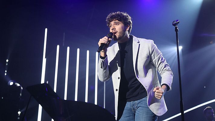 OT 2020 - Javy canta "Contigo" de Joaquín Sabina en la Gala 0