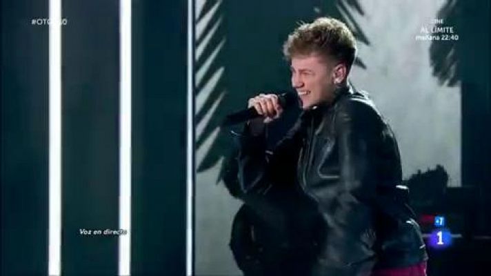 OT 2020 - Hugo interpreta "Lobos" en la Gala 0