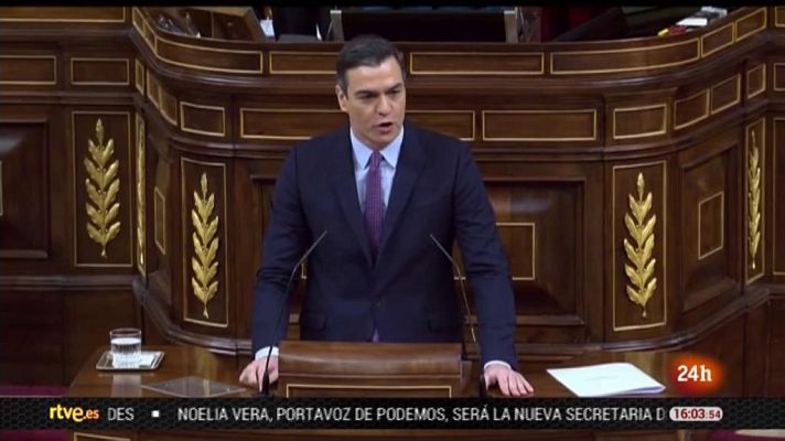 Parlamento - Investidura de Pedro Sánchez