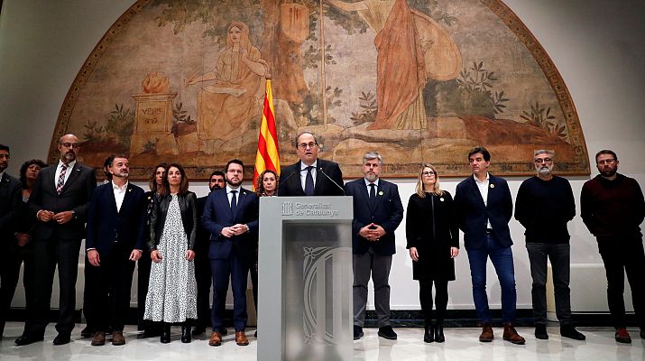 El Supremo avala la inhabilitación de Torra