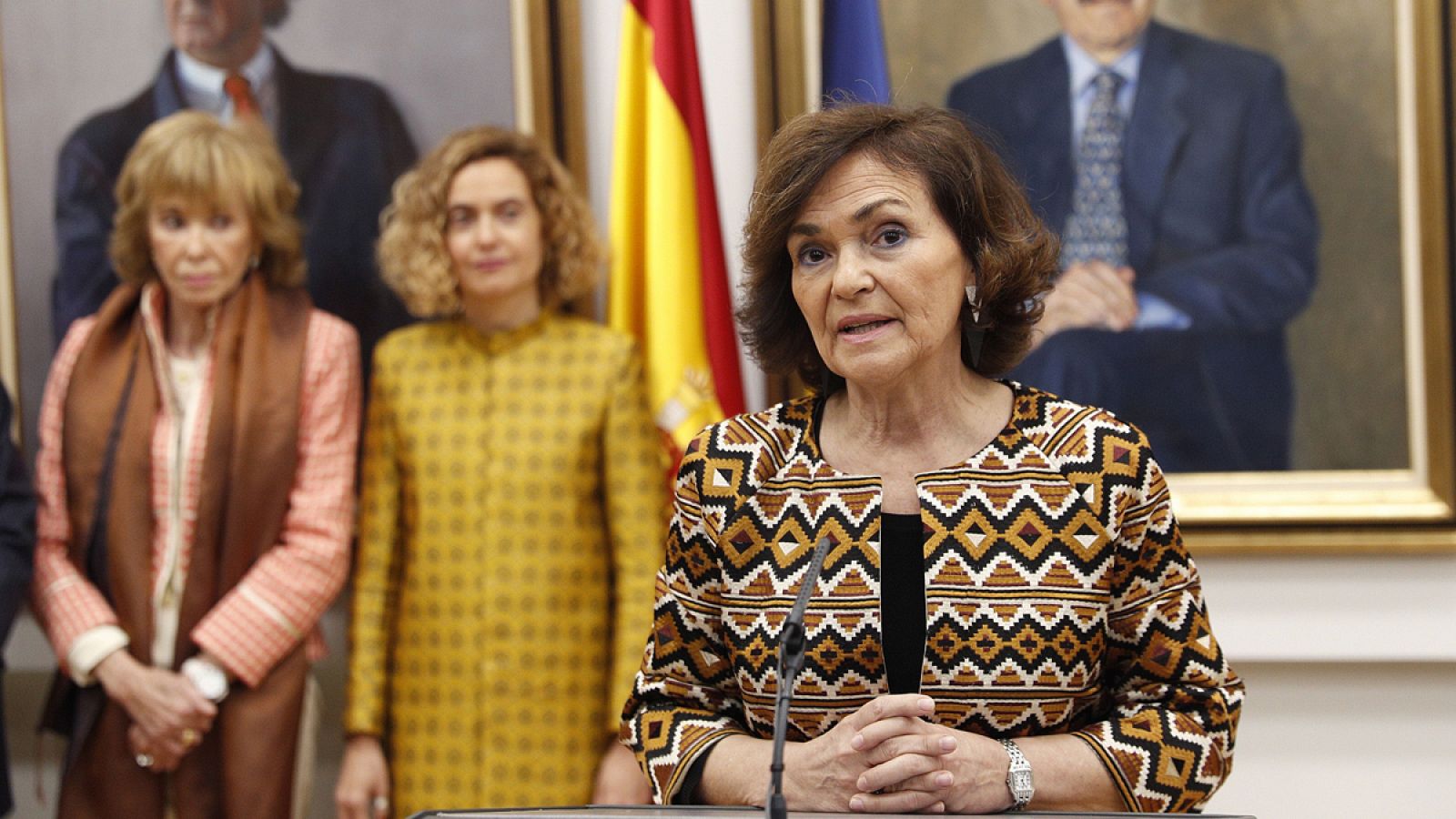 Carmen Calvo: "Somos un Gobierno reformista y con una gran apuesta por Europa"