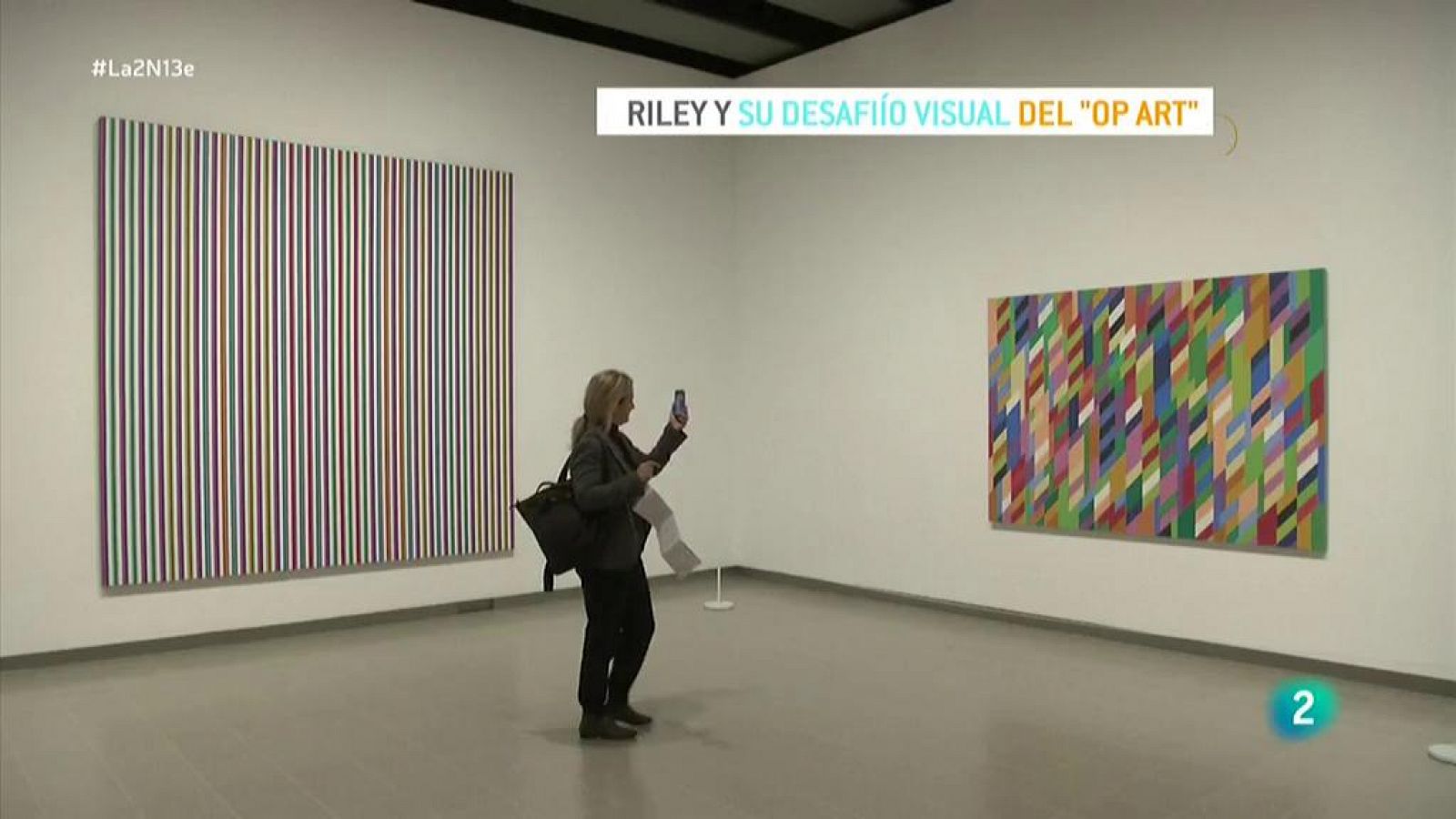 Riley y du desafío visual: Op Art