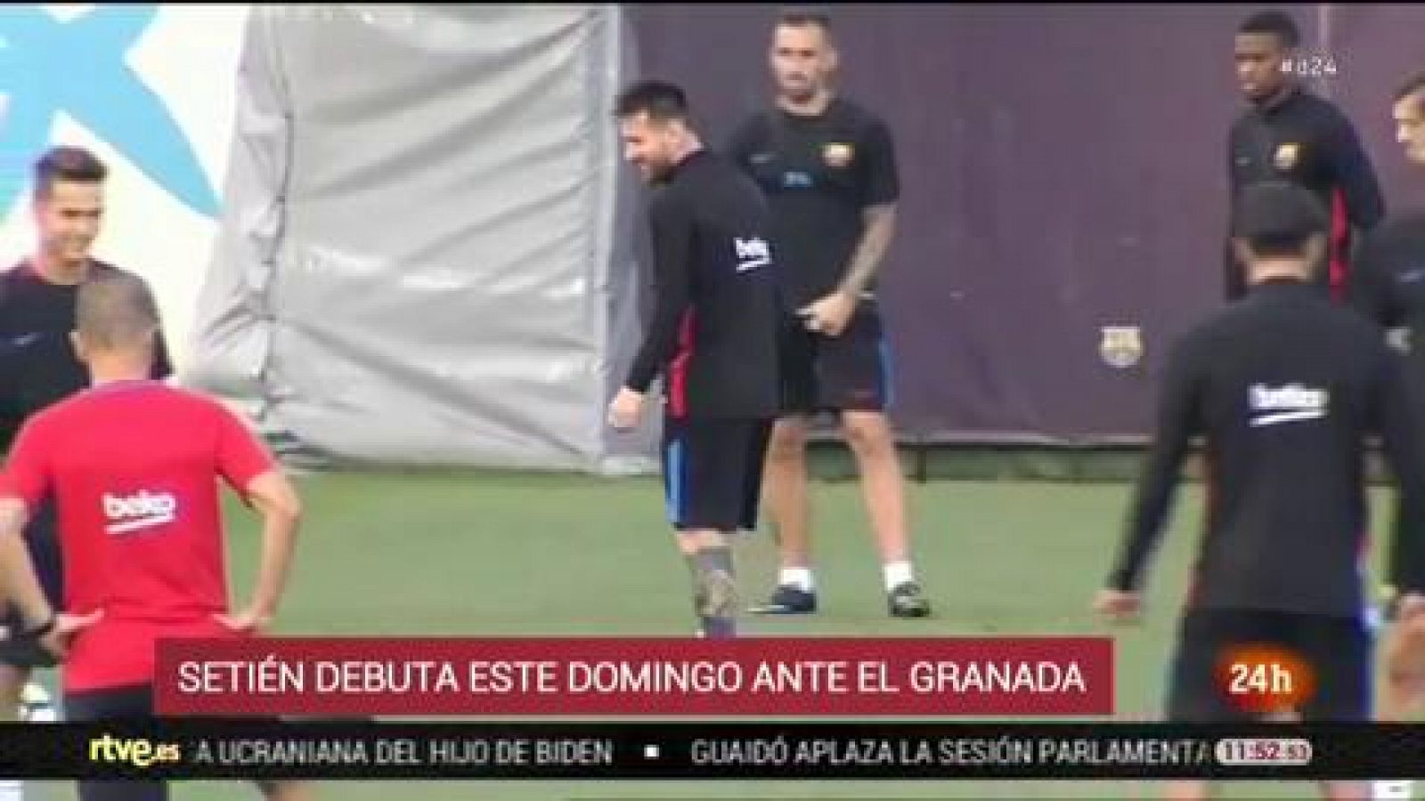 Telediario 1: Setién, un enamorado del fútbol de toque, para reconducir al Barça | RTVE Play