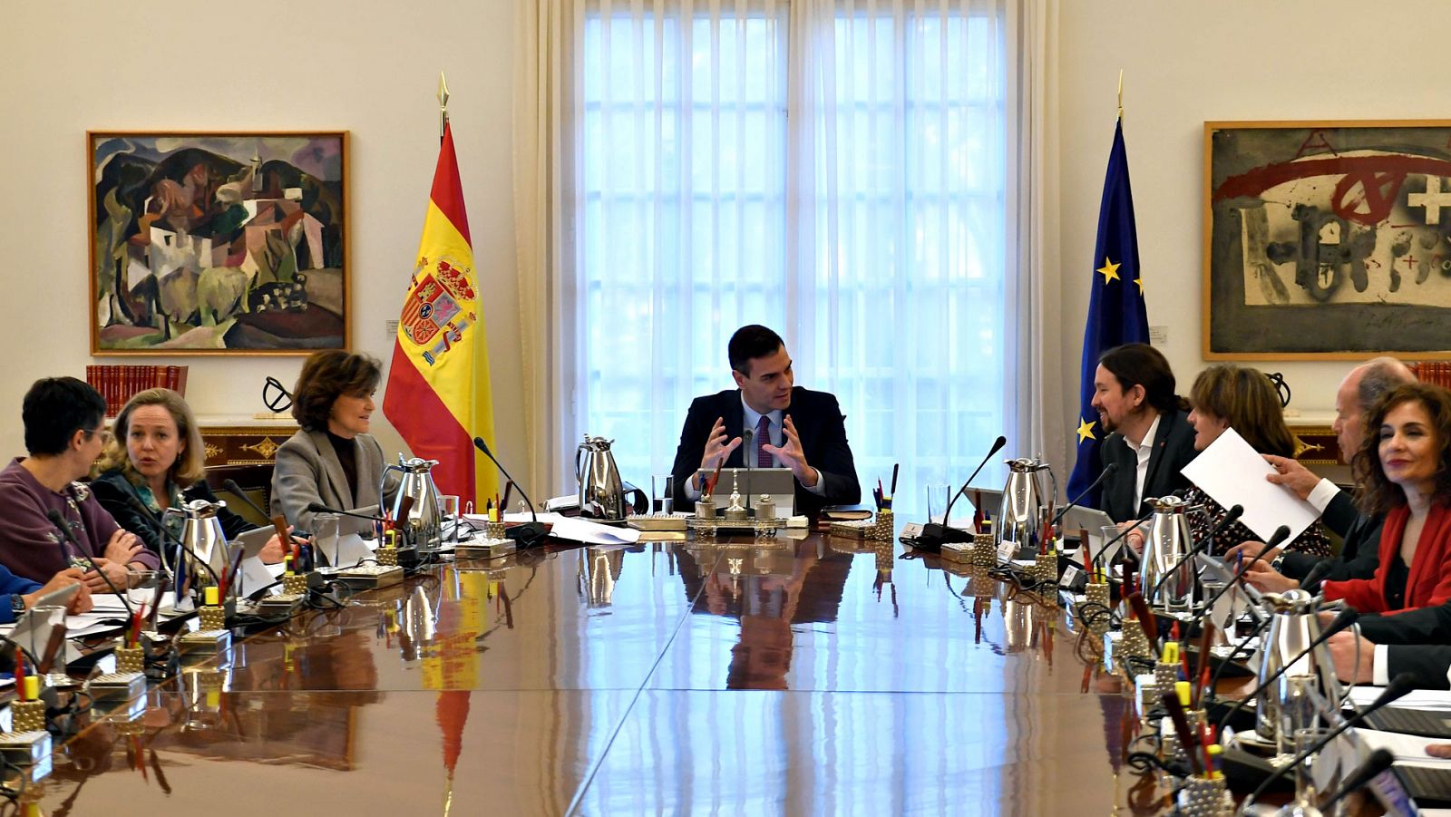 El nuevo Gobierno de coalición de Pedro Sánchez aprueba la subida de las pensiones del 0,9 %