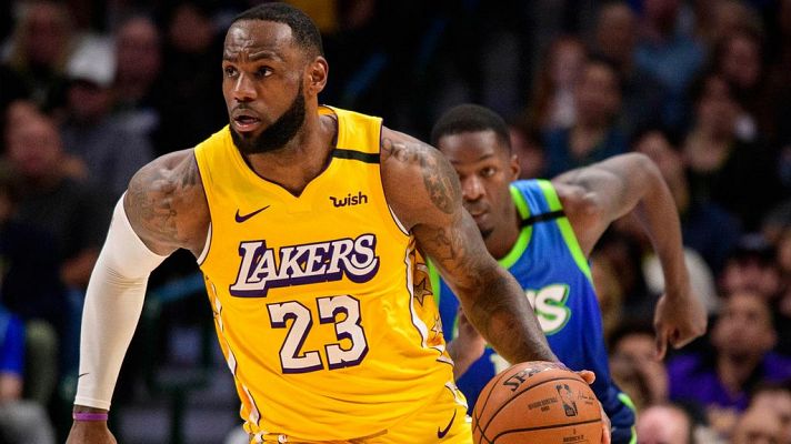 TDP Club - Noche estelar de LeBron y los Lakers en la NBA