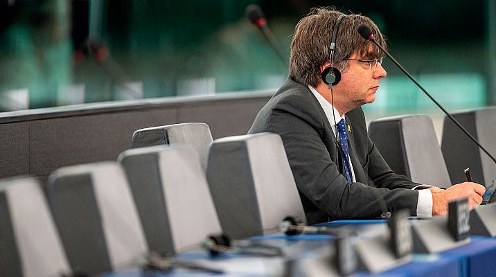 Choque entre Puigdemont y Montserrat en la UE