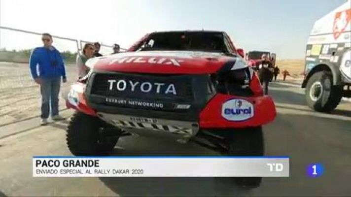 Telediario 1 - Alonso: "Es una carrera dura, pero no nos rendimos"