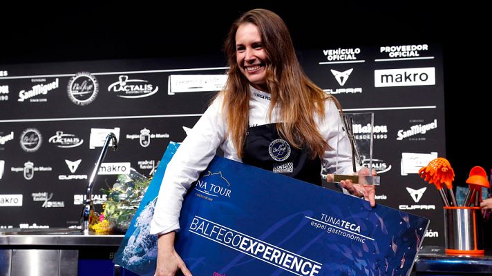 Telediario 1 - Por primera vez, en 18 años, el Chef revelación de Madrid Fusión ha sido una mujer