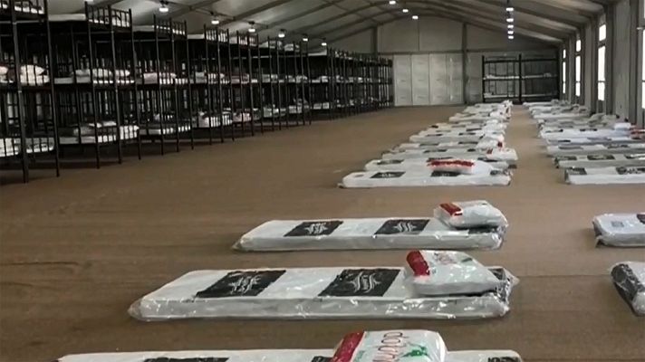 Dakar - Así es el vivac de los pilotos en el Dakar en la etapa maratón