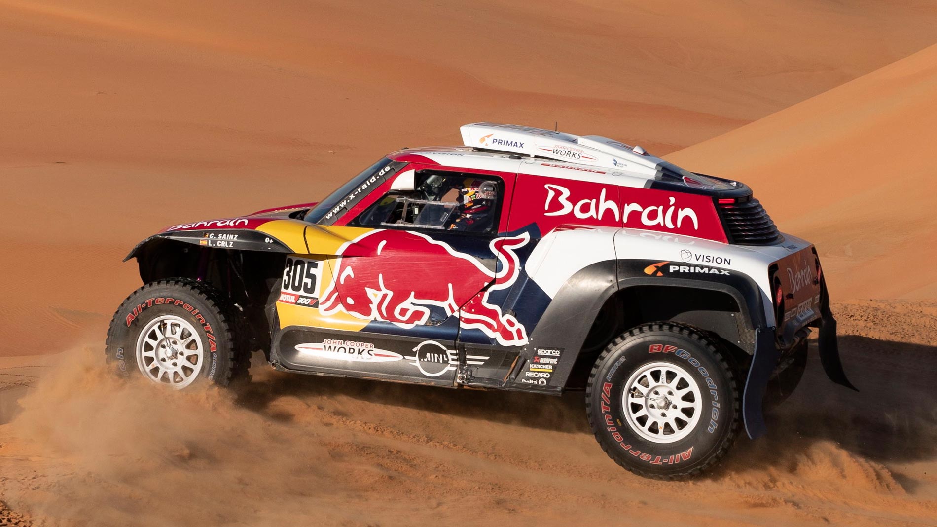 Dakar 2020 Carlos Sainz, a 374 kilómetros de ganar su tercer Dakar