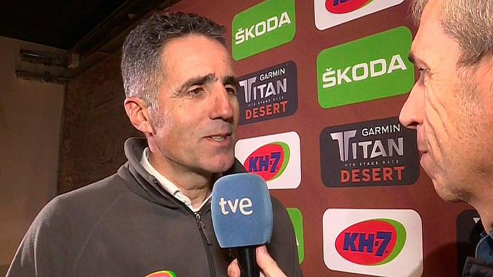 Indurain, en la Titan Desert: "La gente repite y eso es porque se lo pasa bien"