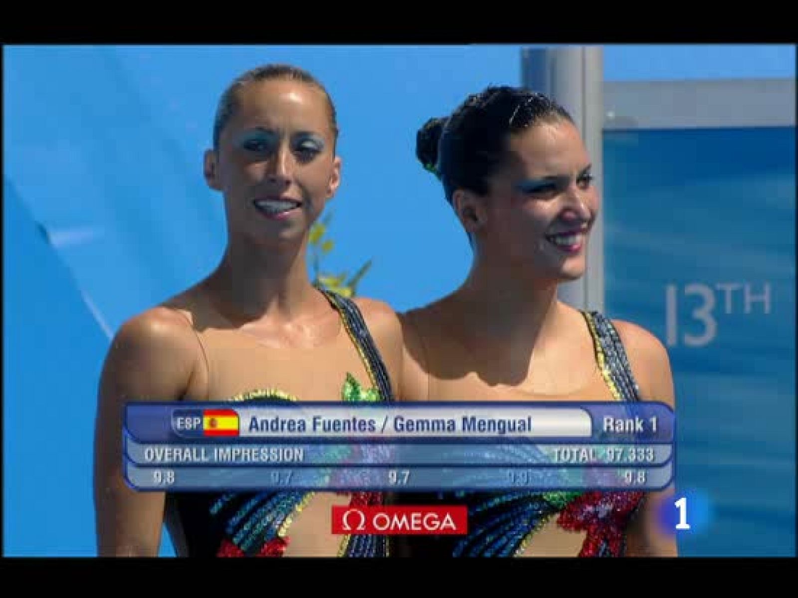   Gemma Mengual decepcionada con los jueces tras obtener en la final una puntuación menor que en la clasificación. Parece que está predestinado el veredicto antes de ver el número.