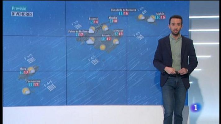 Informatiu Balear - El temps a les Illes Balears - 16/01/20