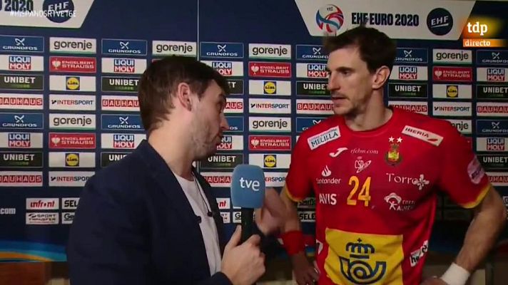 Europeo de Balonmano - Viran Morros: "Hemos estado muy serios desde el primer momento"