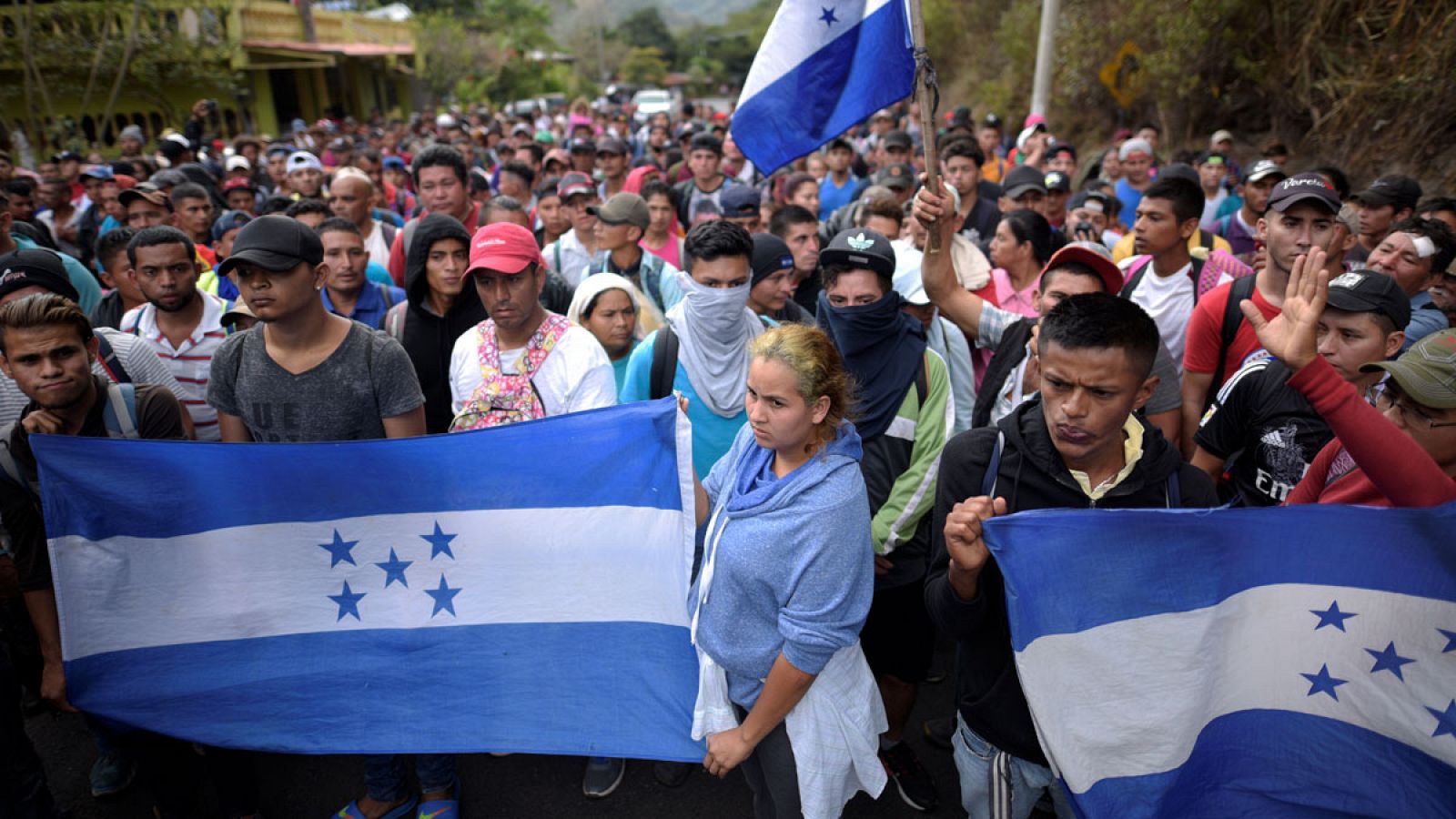 Una nueva caravana de migrantes sale desde Honduras con destino a Estados Unidos