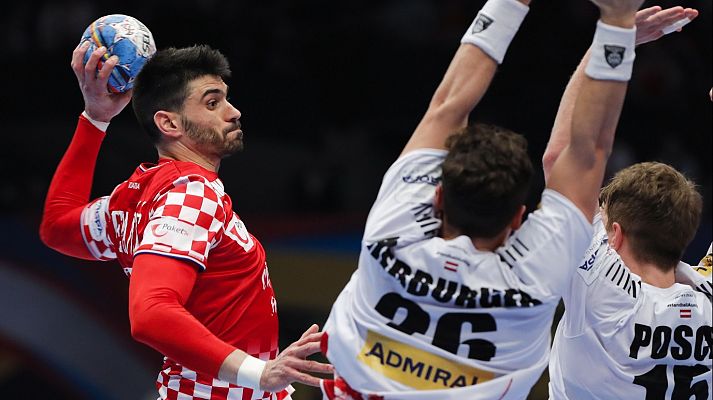 Campeonato de Europa Masculino: Croacia - Austria