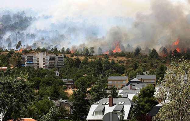  - Incendio en la sierra madrileña
