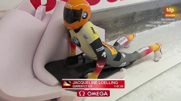 Skeleton femenino - Copa del mundo 2ª manga Innsbruk (Austria)