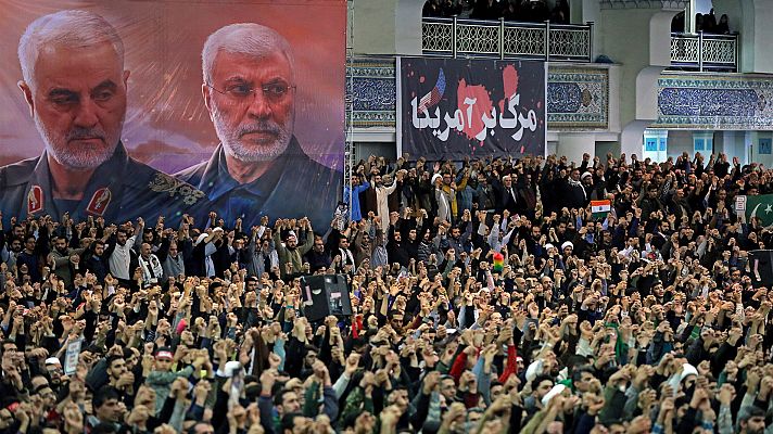 El líder supremo de Irán, Alí Jameneí, hace un llamamiento a la unidad nacional