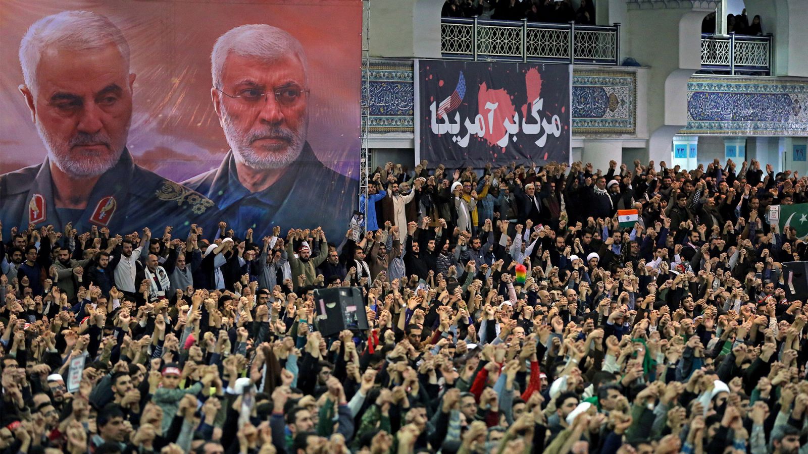 El líder supremo de Irán, Alí Jameneí, hace un llamamiento a la unidad nacional