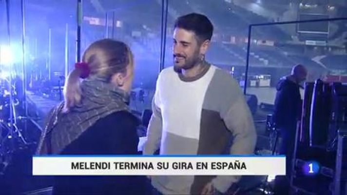 Melendi despide en Madrid su gira española 'Mi cubo de Rubik'