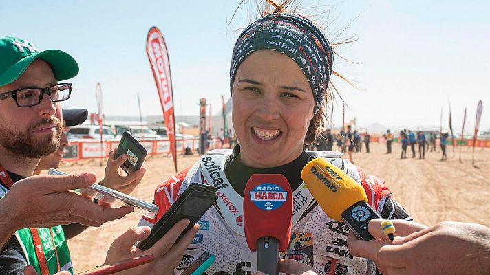 Dakar - Laia Sanz: "Acabar diez de diez no lo han hecho muchos"