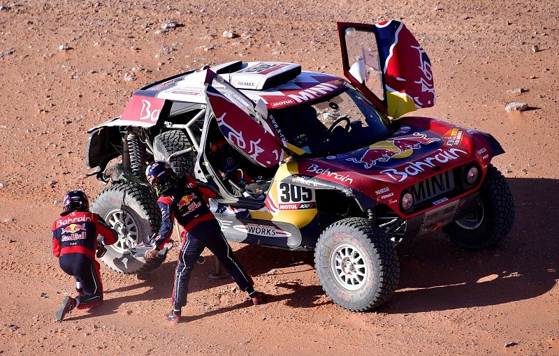 Carlos Sainz y Lucas Cruz, un equipo ganador en el Dakar