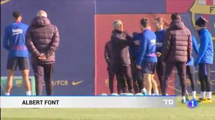 Telediario 1 - Setién: "Quiero ganar, si gano jugando mal no me iré contento"