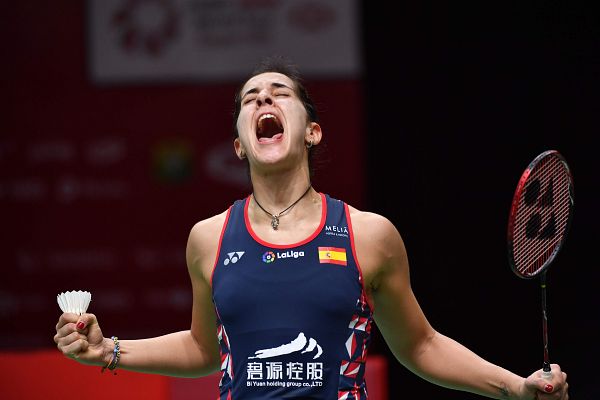 Telediario 1 - Carolina Marín, a volver a ganar en Indonesia un año después de su lesión