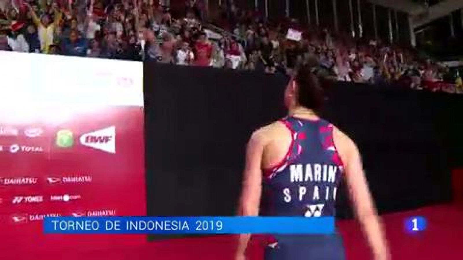 Carolina Marín, a volver a ganar en Indonesia un año después de su lesión 