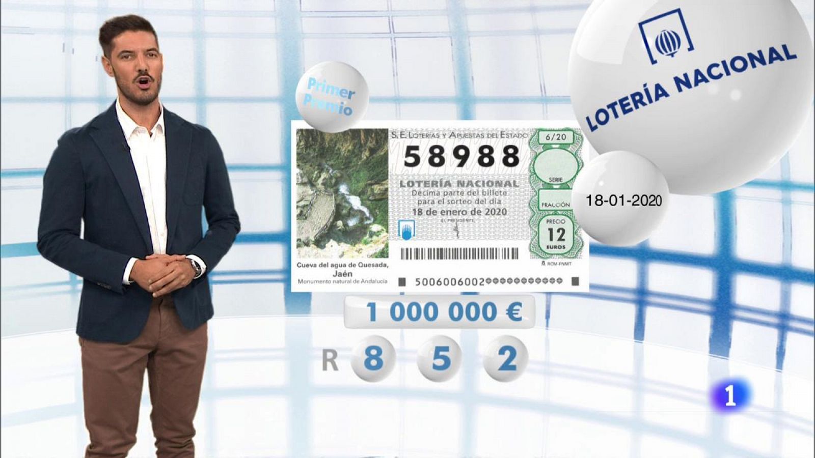 Lotería Nacional - 18/01/20 - RTVE.es