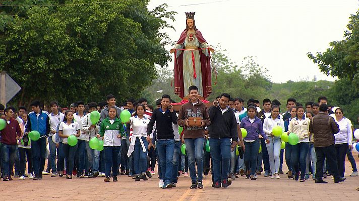 Chiquitanía, cadena de comunidades