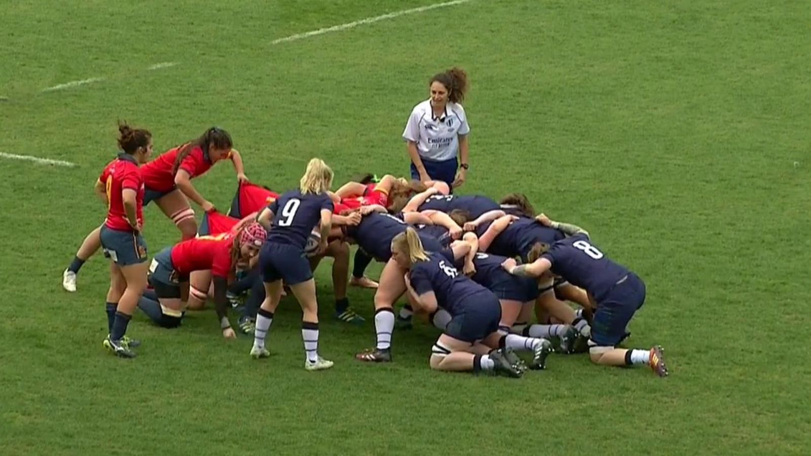 Rugby - Test Match Selección Femenina: España - Escocia - RTVE.es