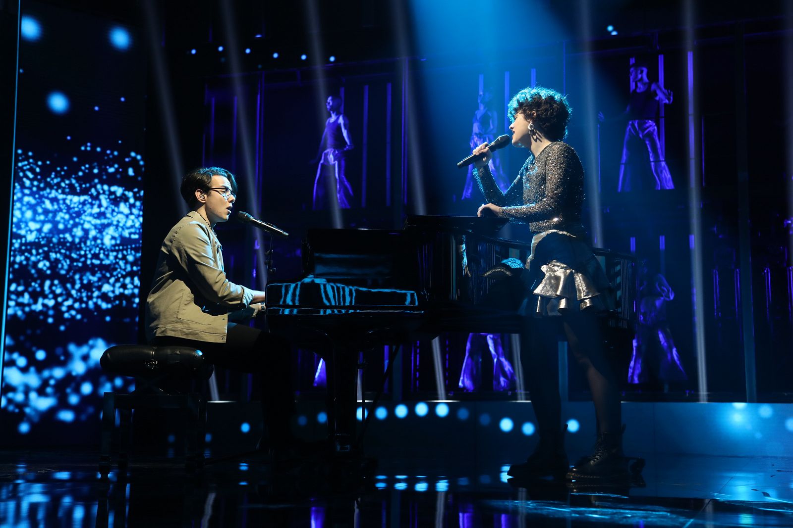 Flavio y Anne han interpretado Another love, de Tom Odell, en la Gala 1 de Operación Triunfo 2020