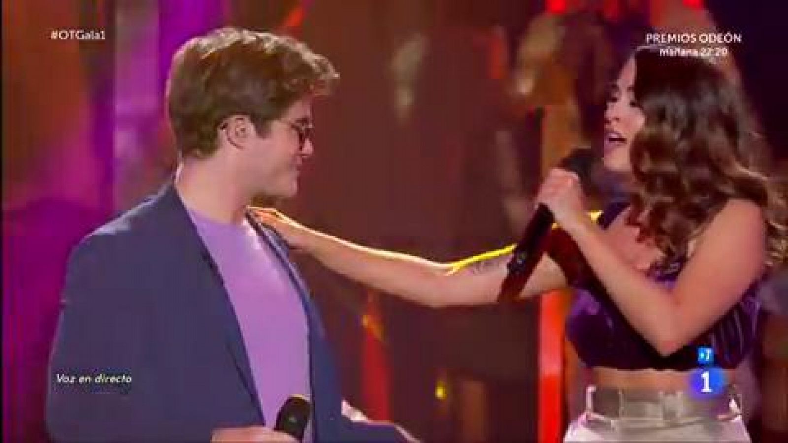 Gèrard y Anajú han sido los primeros en actuar con Up, de Demi Lovato y Olly Murs, en la Gala 1 de Operación Triunfo 2020