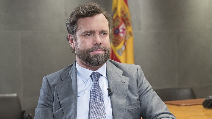 Iván Espinosa de los Monteros, portavoz  de Vox