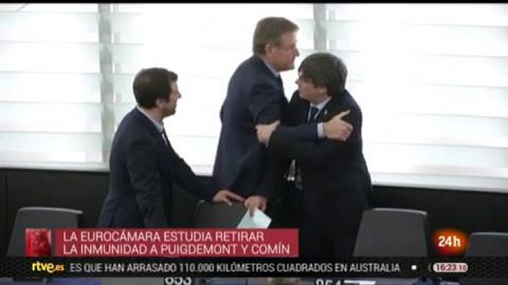 Parlamento - La Eurocámara estudia el suplicatorio de Puigdemont y Comín