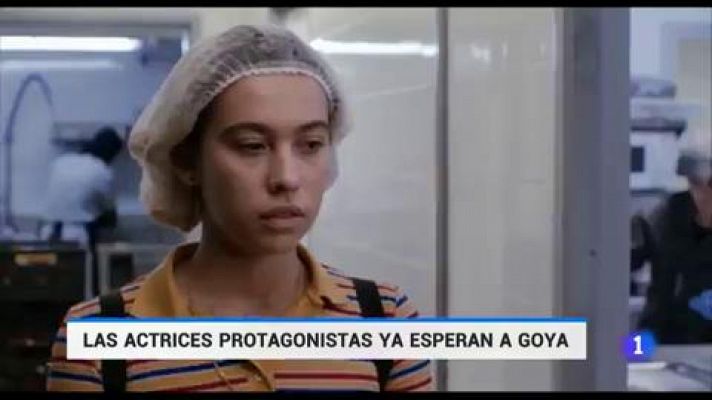 Telediario 1 - Las nominadas al Goya a mejor actriz: cuatro personajes incontestables