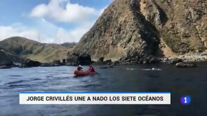 Jorge Crivillés, primer español en completar el desafío de los "Siete océanos"