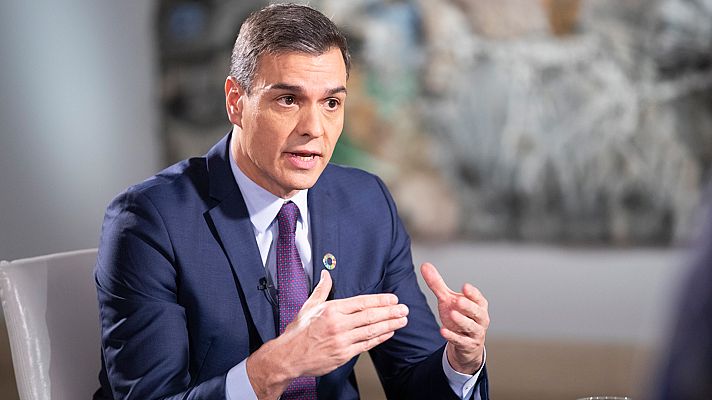 Telediario 1 - Sánchez propone a Torra reunión la primera semana de febrero