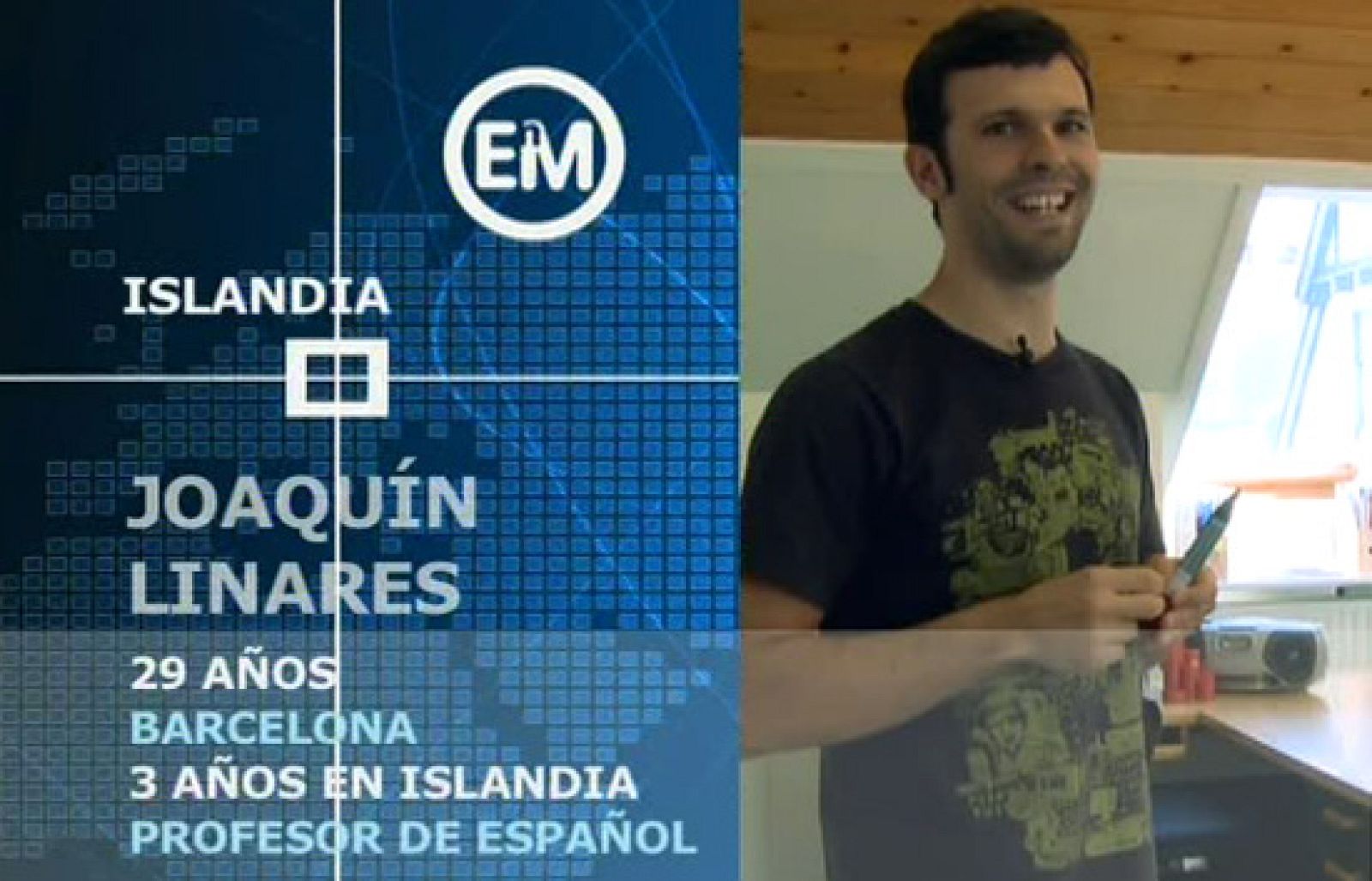 Españoles en Islandia. Joaquín