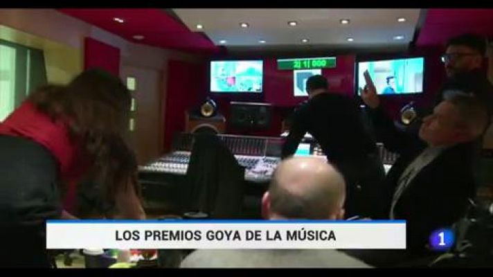 Telediario 1 - Premios Goya 2020: Los candidatos a la mejor banda sonora