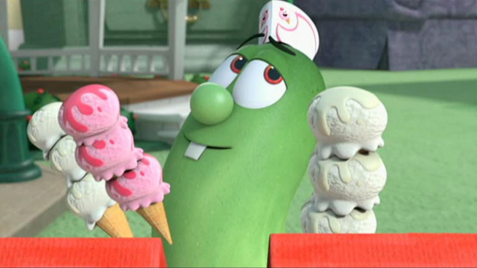 Veggie Tales en casa (en inglés) - Bacon and ice cream - RTVE.es - Veggietales en inglés | Ver