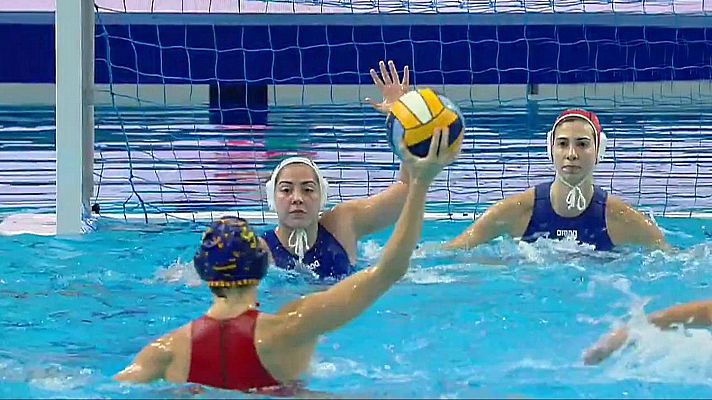 Waterpolo - Campeonato de Europa femenino 1/4 final: Grecia - España