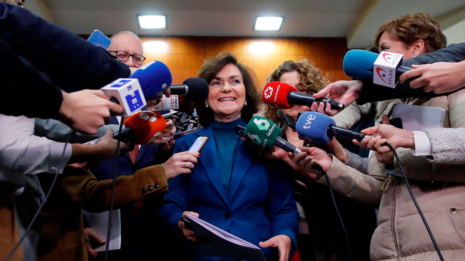 Calvo asegura que Sánchez no hablará de la reforma del Código Penal con ninguno de los presidentes de las comunidades autónomas