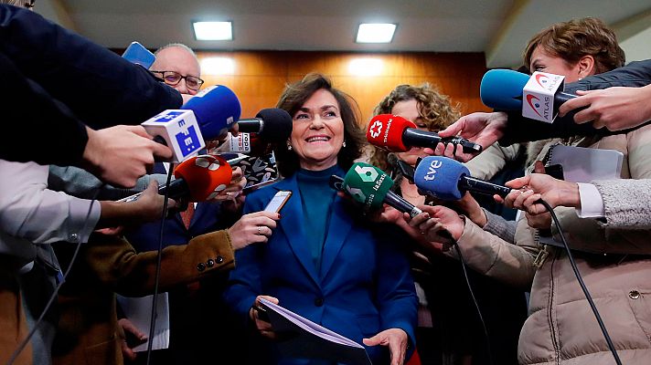 Informativo 24h - Calvo asegura que Sánchez no hablará de la reforma del Código Penal con ningún presidente de las comunidades autónomas