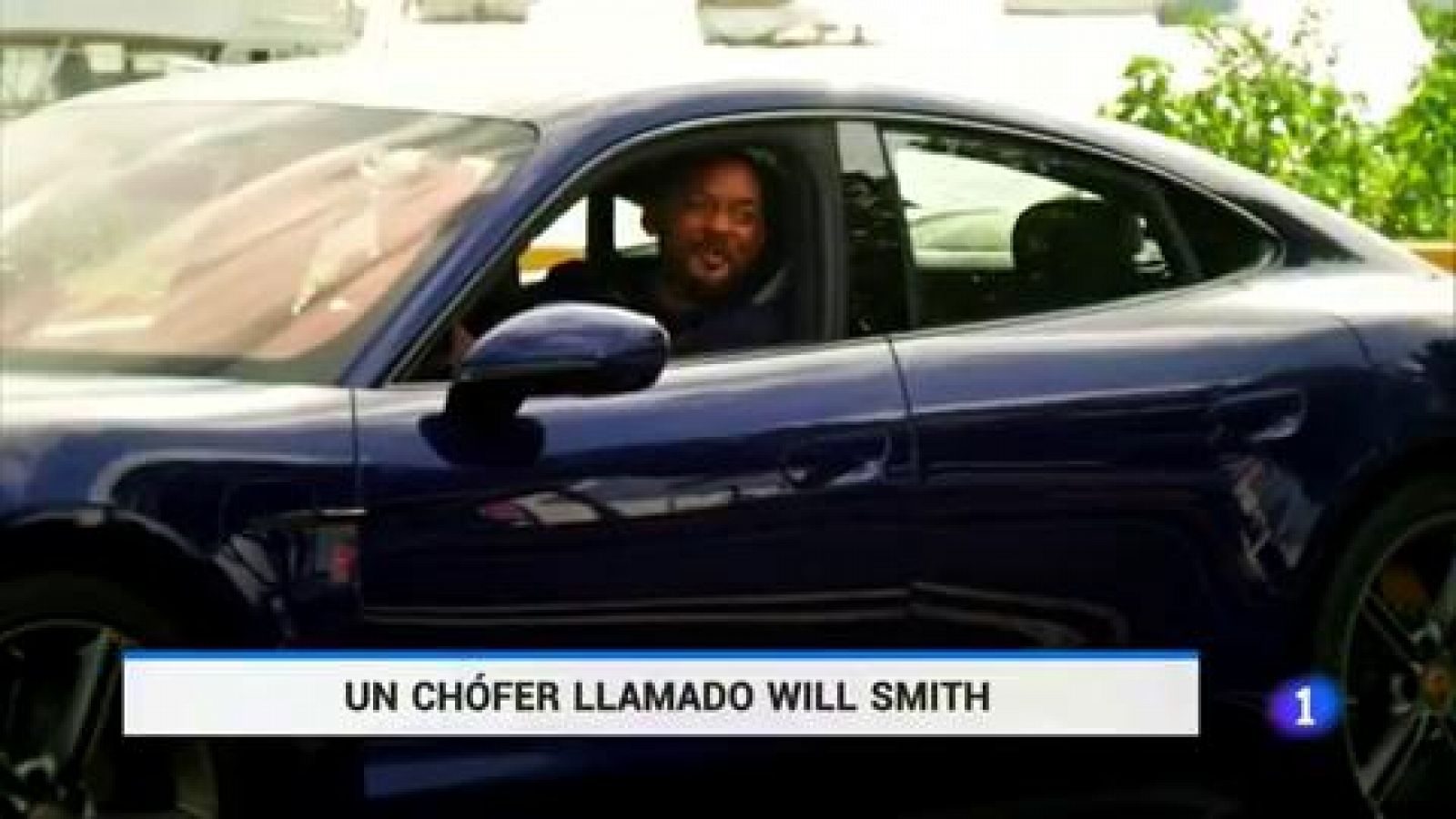 Telediario 1: Will Smith se convierte en chófer, por unas horas, sorprendiendo a sus clientes  | RTVE Play