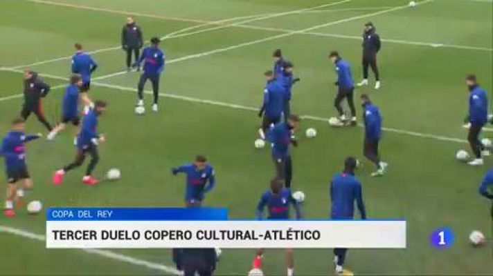 Telediario 1 - Simeone: "A mí dame el VAR; antes no había mucha justicia"