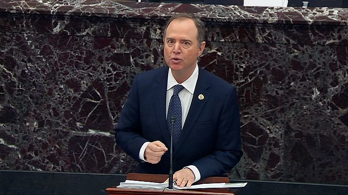 Telediario 1 - Los demócratas exponen sus acusaciones contra Trump